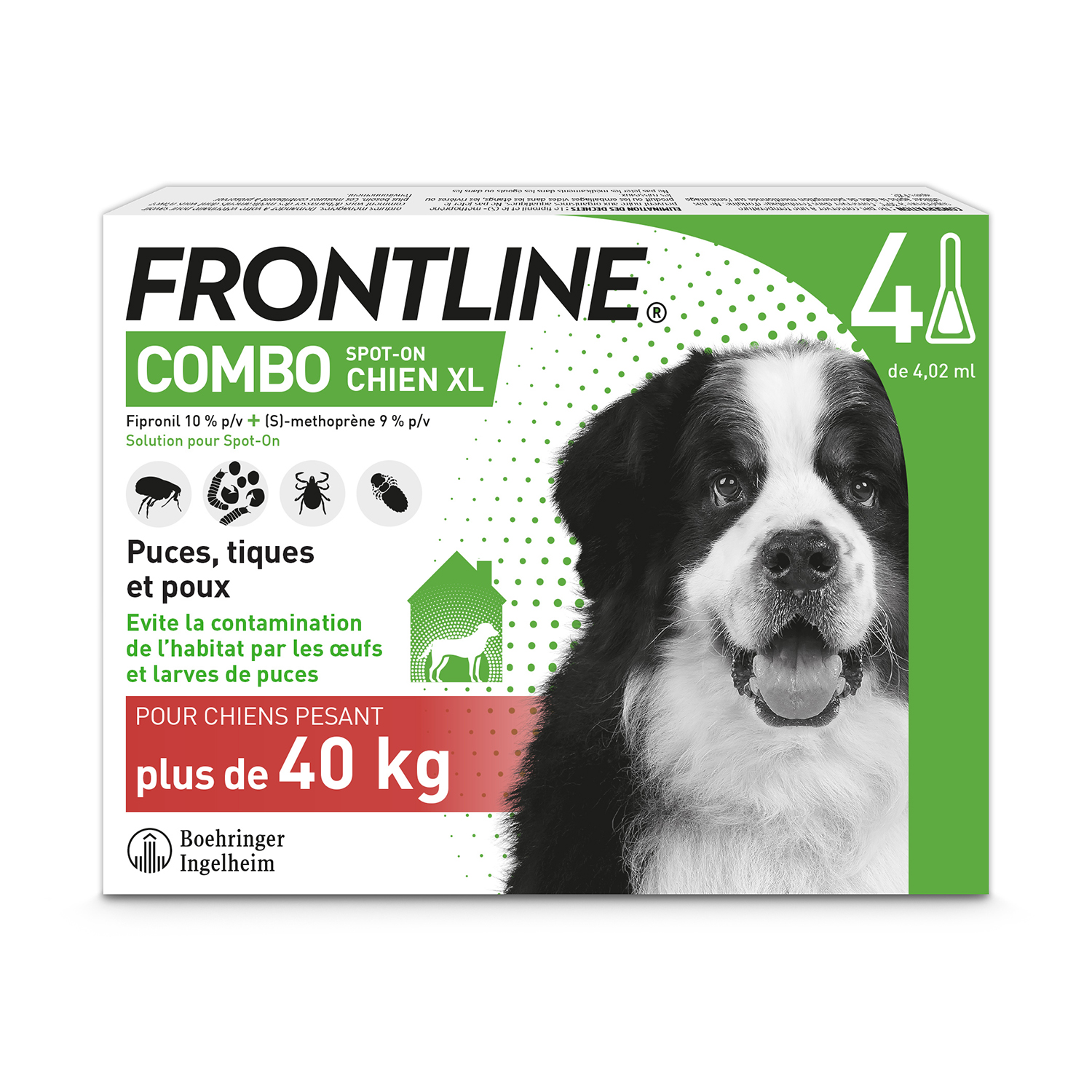 Frontline Combo Chien Taille XL 4 pipettes