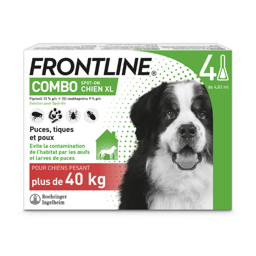 Frontline Combo Chien Taille XL 4 pipettes